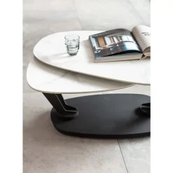 Hot Couchtisch Franklin Weis 150X58Cm Tische