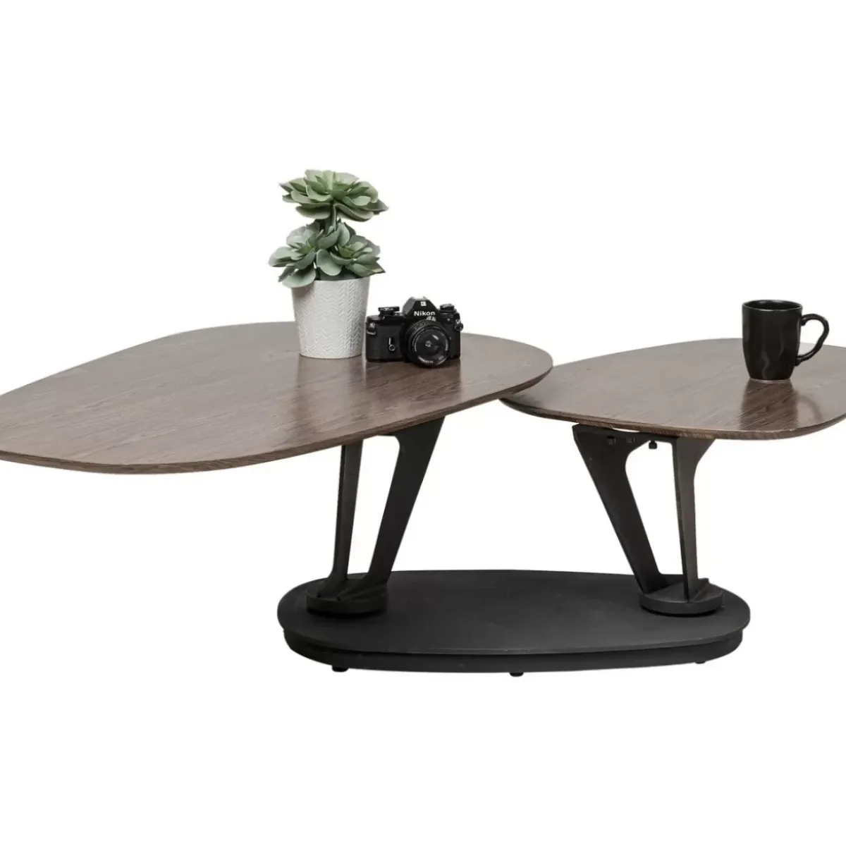 Couchtisch Franklin Wood Walnuss 161X60Cm Tische