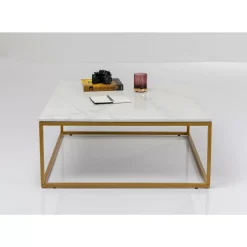 Outlet Couchtisch Key West Gold 90X90Cm Tische