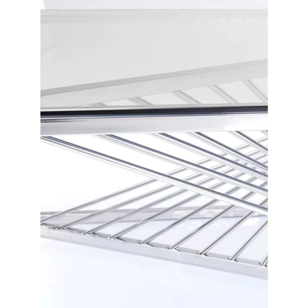 New Couchtisch Laser Silber Klarglas 120X60 Tische