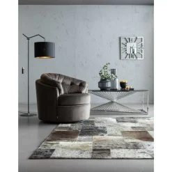 New Couchtisch Laser Silber Klarglas 120X60 Tische