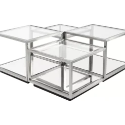 Sale Couchtisch Luigi Silber (4/Set) Tische