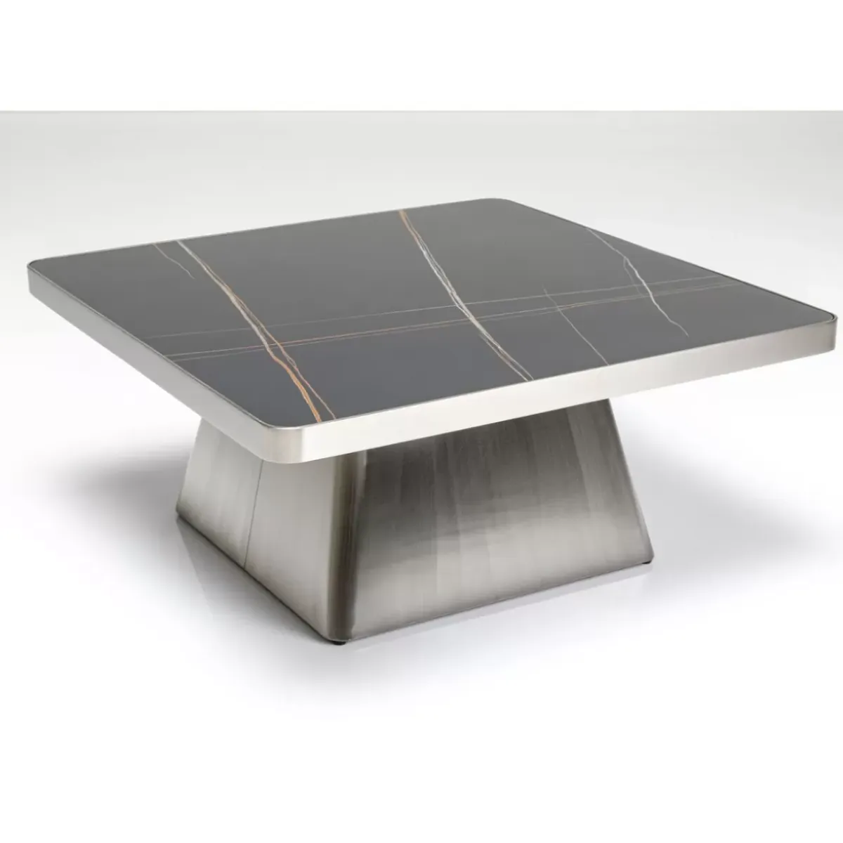 Discount Couchtisch Miler Silber 80X80Cm Tische