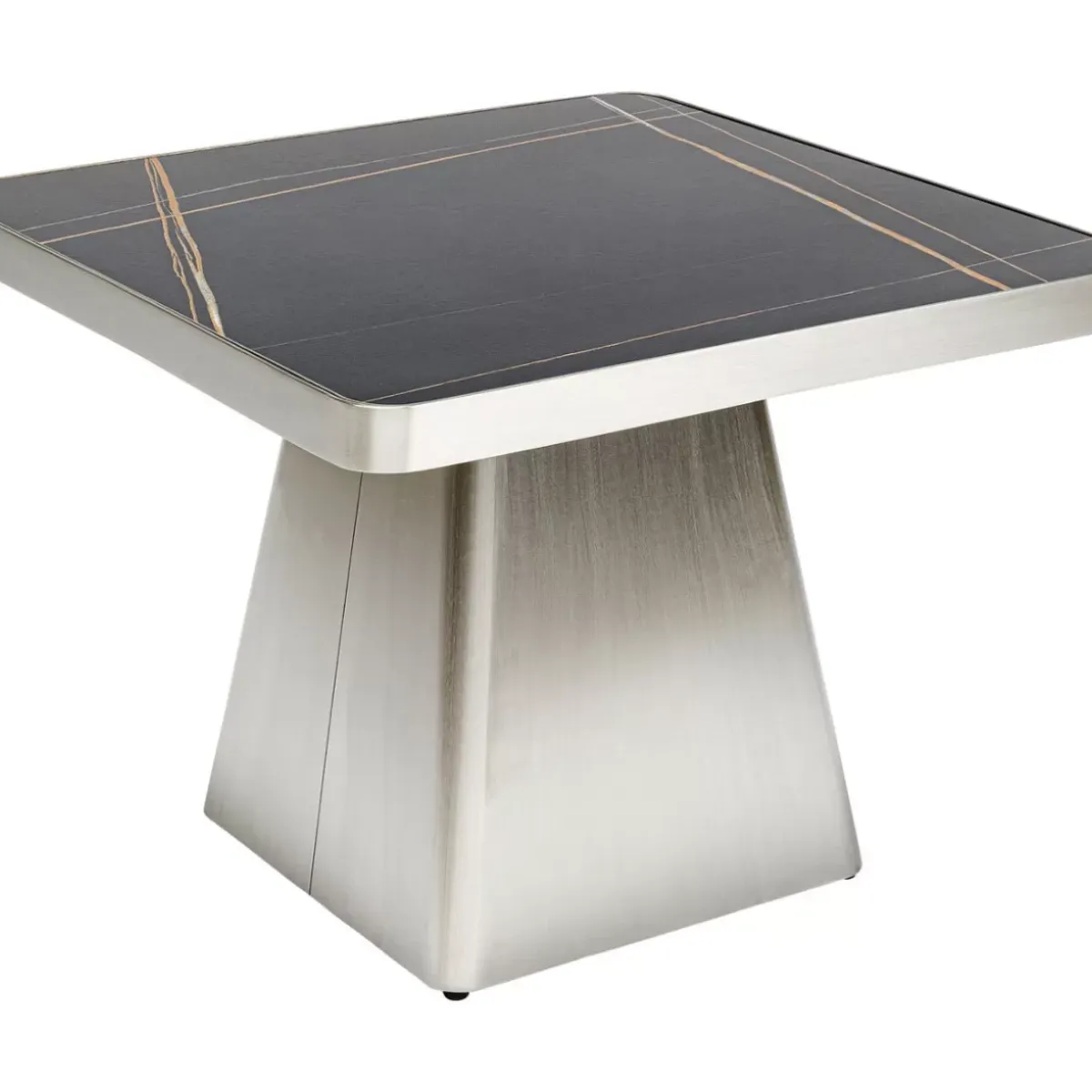 Discount Couchtisch Miler Silber 80X80Cm Tische