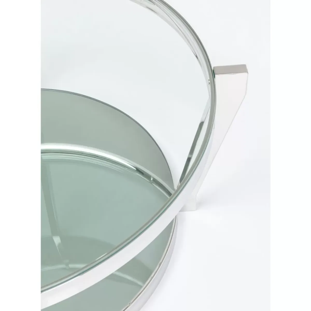 Online Couchtisch Monocolo Silber O90 Tische