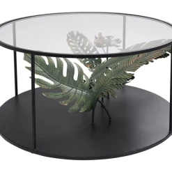 Outlet Couchtisch Palms Schwarz O80Cm Tische