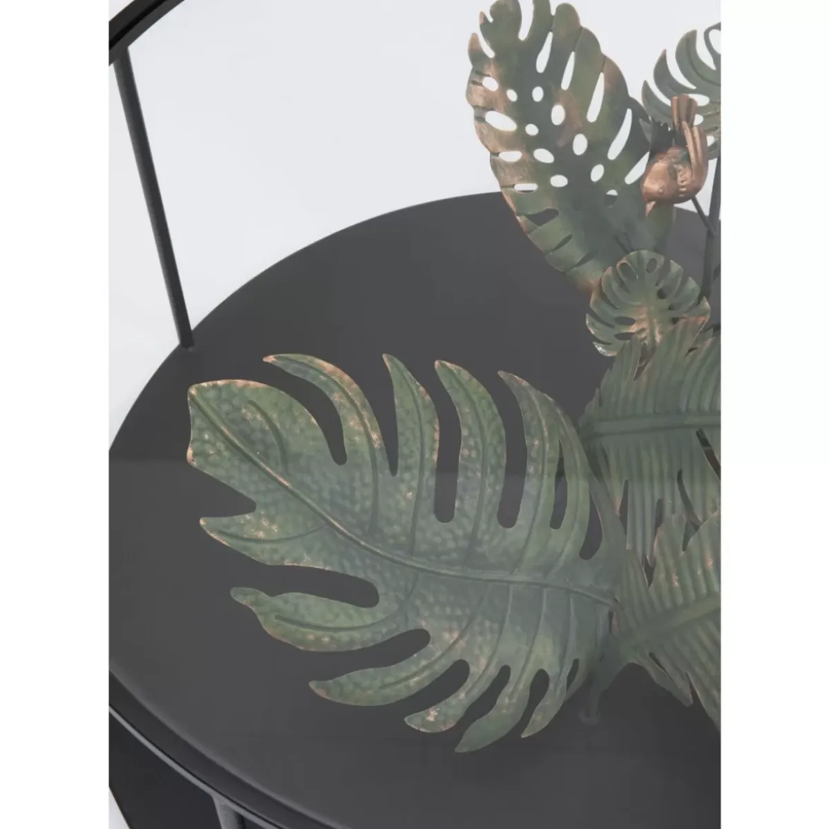Outlet Couchtisch Palms Schwarz O80Cm Tische