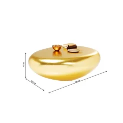 Sale Couchtisch Pebble Gold 122X96 Tische