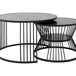 Online Couchtisch Roma Schwarz (2/Set) Tische