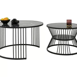 Online Couchtisch Roma Schwarz (2/Set) Tische