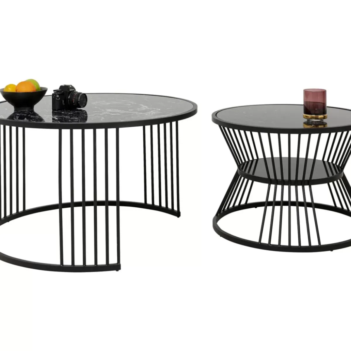 Online Couchtisch Roma Schwarz (2/Set) Tische
