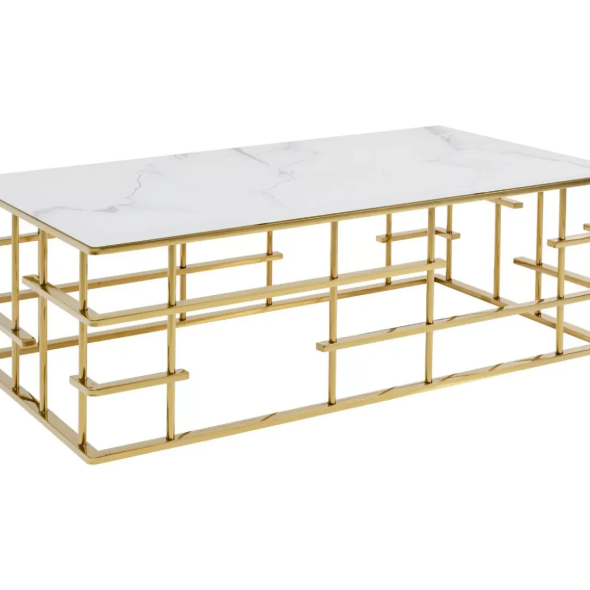 Clearance Couchtisch Rome Gold 130X70Cm Tische