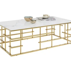 Clearance Couchtisch Rome Gold 130X70Cm Tische