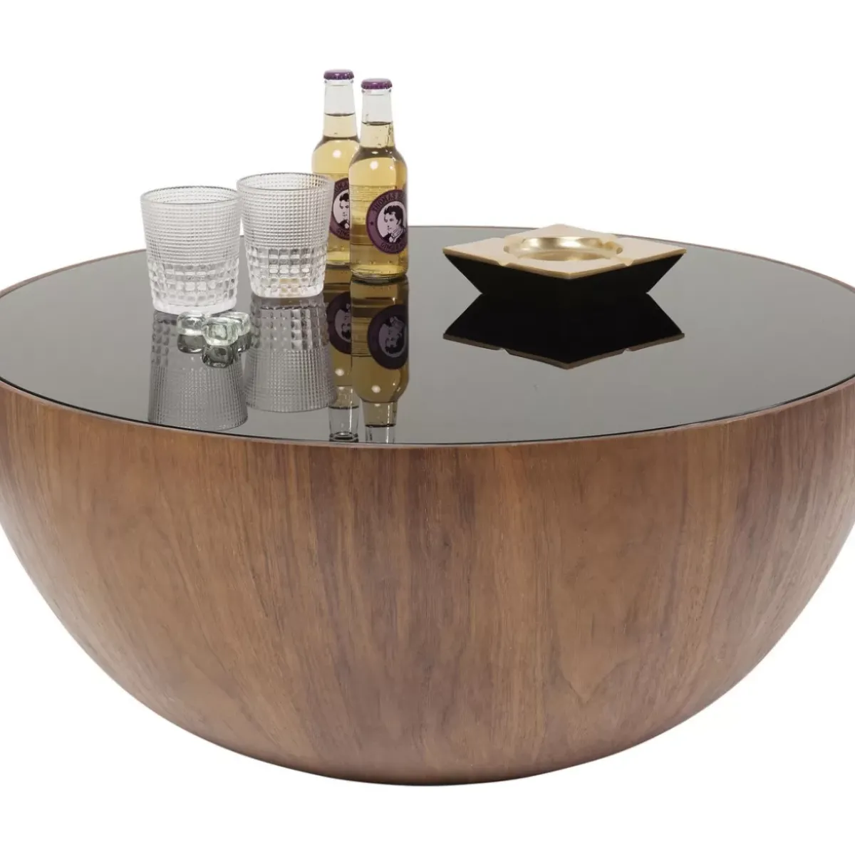 New Couchtisch Tear Drops Walnuss O80Cm Tische