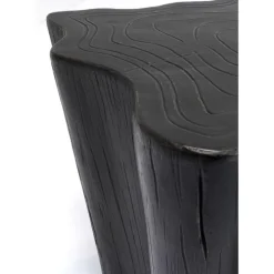 Outlet Couchtisch Tree Stump Schwarz 119X68Cm Tische