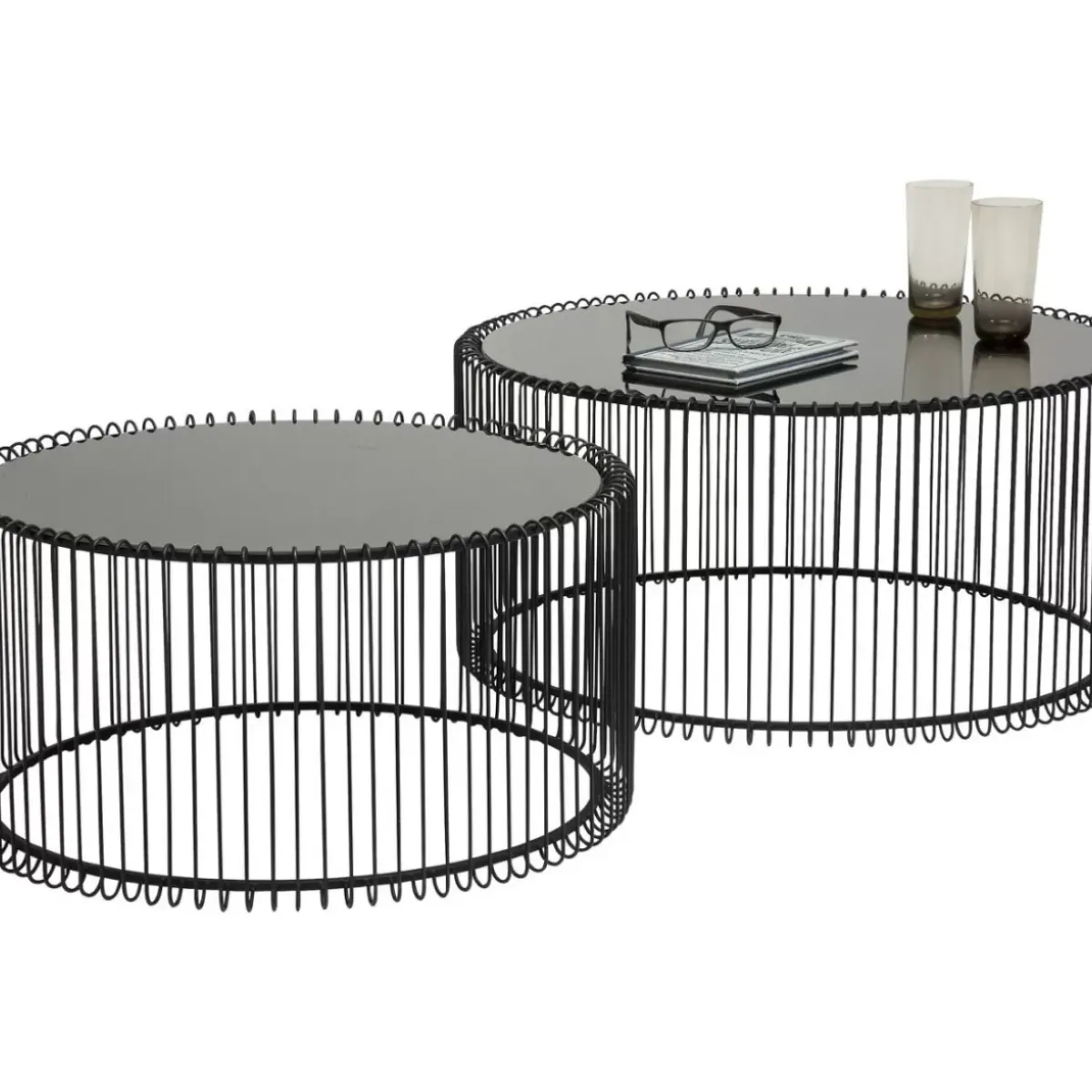 New Couchtisch Wire Black (2/Set) Tische