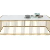 Online Couchtisch Wire Glas Marble Weis 145X70Cm Tische