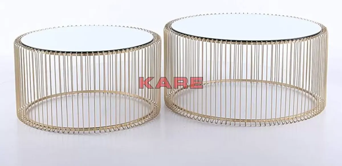 Online Couchtisch Wire Messing (2/Set) Tische