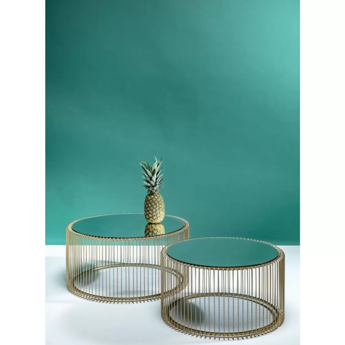Online Couchtisch Wire Messing (2/Set) Tische