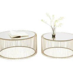 Online Couchtisch Wire Messing (2/Set) Tische