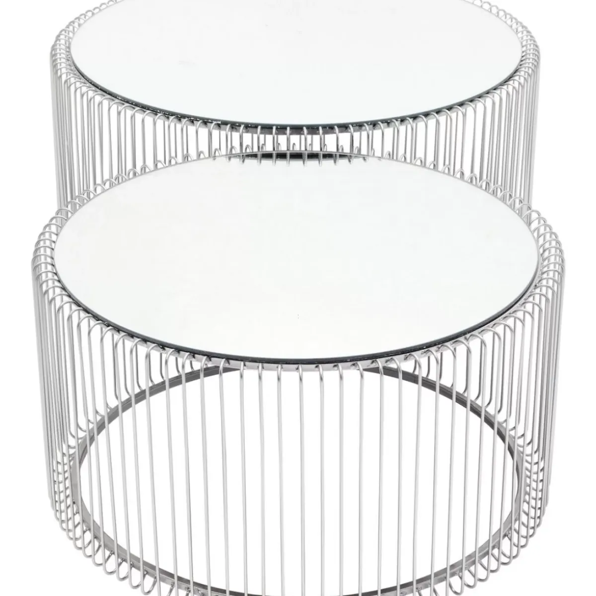 Online Couchtisch Wire Silber (2/Set) Tische
