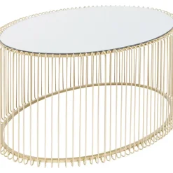 Discount Couchtisch Wire Uno Brass 60X90Cm Tische
