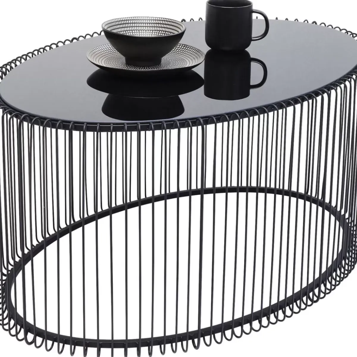New Couchtisch Wire Uno Schwarz 60X90Cm Tische