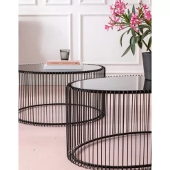 New Couchtisch Wire Uno Schwarz 60X90Cm Tische