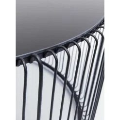 Outlet Couchtisch Wire Uno Schwarz O80Cm Tische