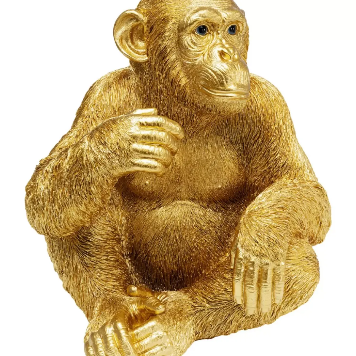 New Deko Figur Baby Ape Gold 53 Deko & Geschenkartikel