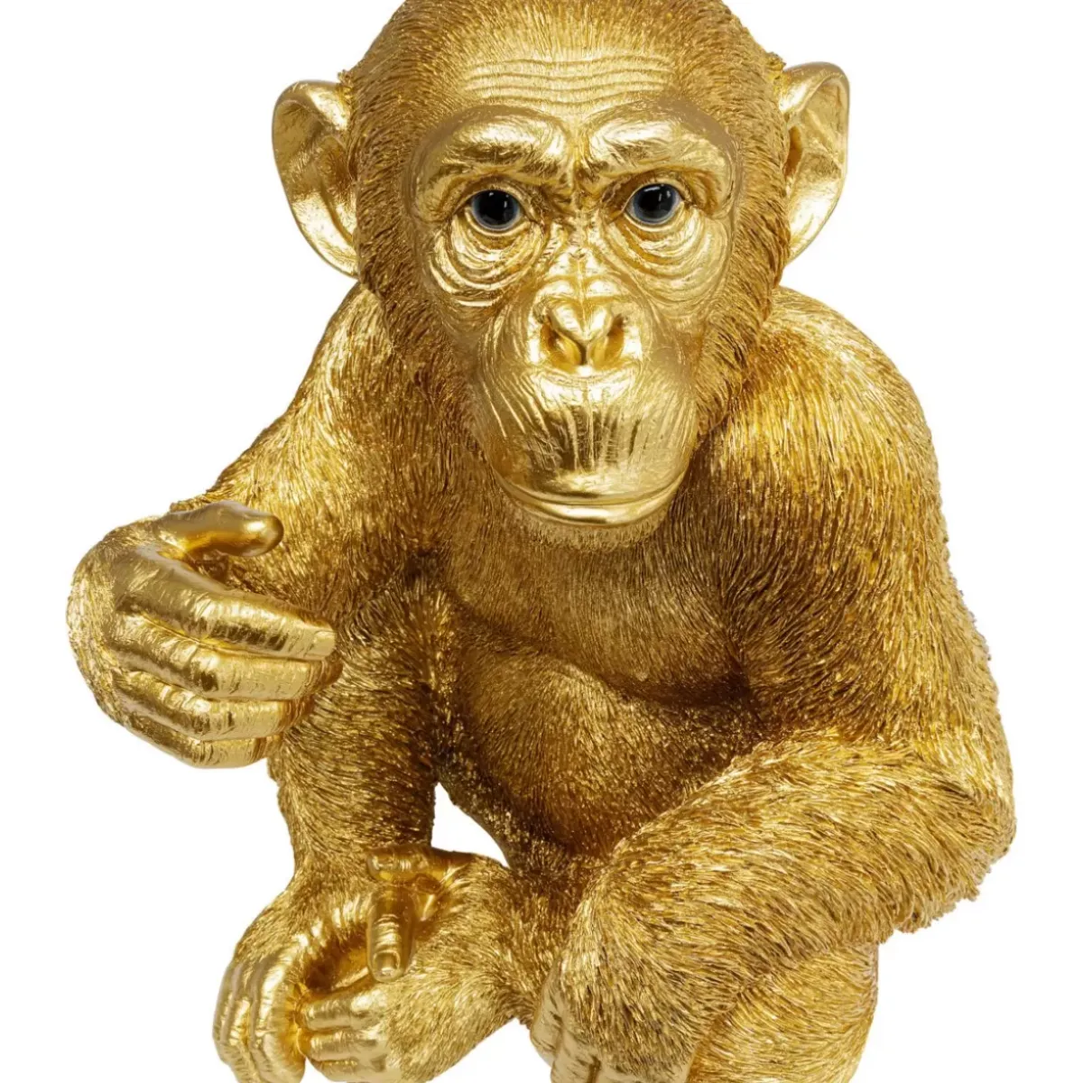 New Deko Figur Baby Ape Gold 53 Deko & Geschenkartikel