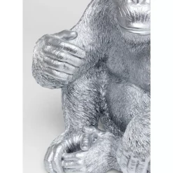 Discount Deko Figur Baby Ape Silber 53 Deko & Geschenkartikel