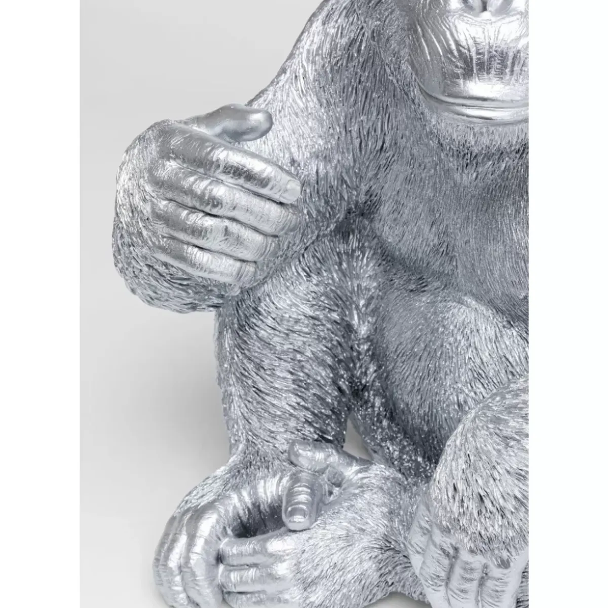 Discount Deko Figur Baby Ape Silber 53 Deko & Geschenkartikel