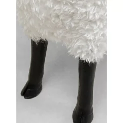Clearance Deko Figur Bathilde Ram Weis 78Cm Deko & Geschenkartikel