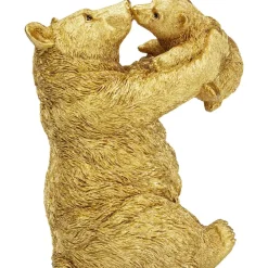 Sale Deko Figur Bear Lucky Mom Gold 27Cm Deko & Geschenkartikel