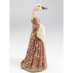 Deko Figur Bird Lady Duck Weis 31Cm Deko & Geschenkartikel