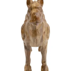 New Deko Figur Bulldog Wood 70X78Cm Deko & Geschenkartikel