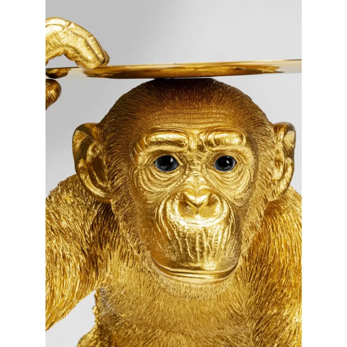 Online Deko Figur Butler Playing Chimp Gold 52Cm Deko & Geschenkartikel