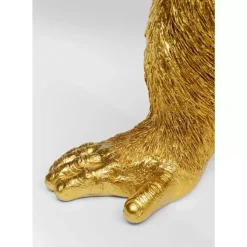 Online Deko Figur Butler Playing Chimp Gold 52Cm Deko & Geschenkartikel