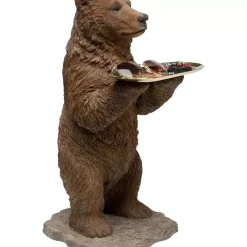 Online Deko Figur Butler Standing Bear 62Cm Deko & Geschenkartikel