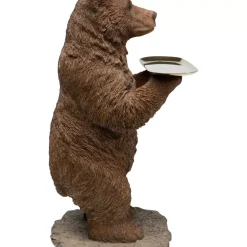 Online Deko Figur Butler Standing Bear 62Cm Deko & Geschenkartikel