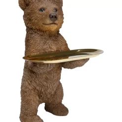 Best Deko Figur Butler Standing Bear 35Cm Deko & Geschenkartikel