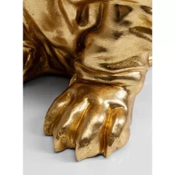 Online Deko Figur Coiffed Dog Gold 52Cm Deko & Geschenkartikel