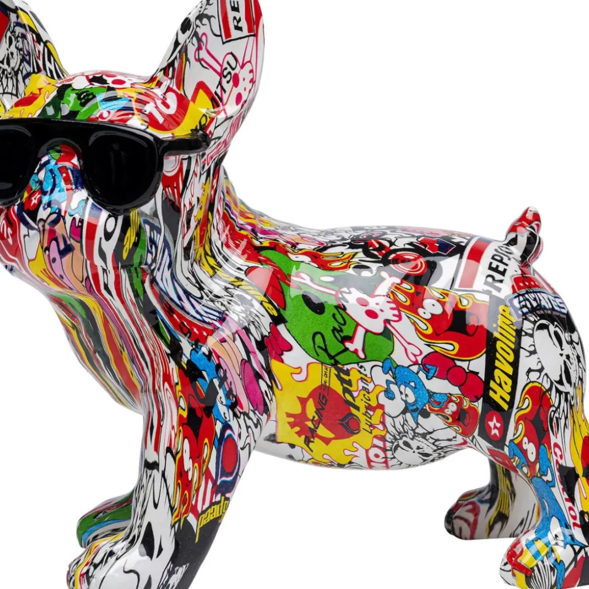 Online Deko Figur Comic Dog Glasses Deko & Geschenkartikel