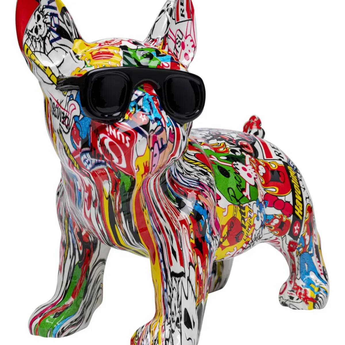 Online Deko Figur Comic Dog Glasses Deko & Geschenkartikel