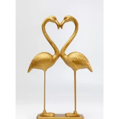 Outlet Deko Figur Flamingo Love Gold 63Cm Deko & Geschenkartikel