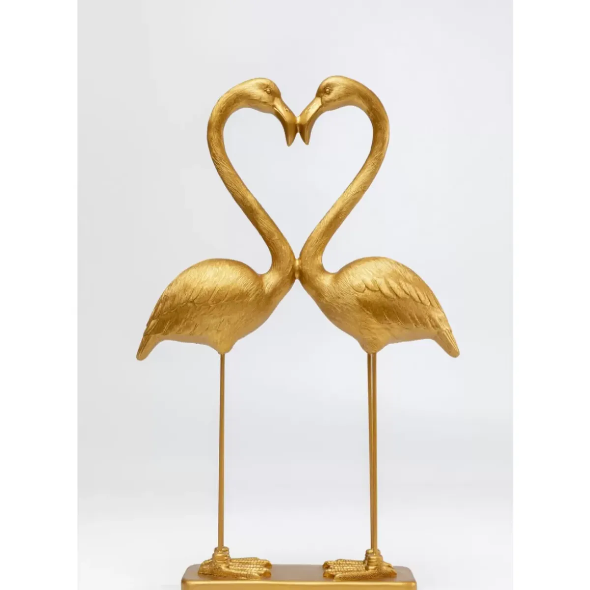 Outlet Deko Figur Flamingo Love Gold 63Cm Deko & Geschenkartikel