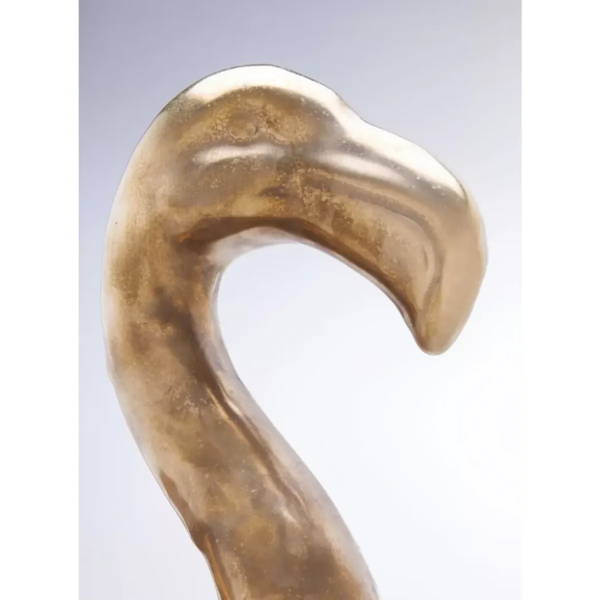 New Deko Figur Flamingo Side Gold Deko & Geschenkartikel