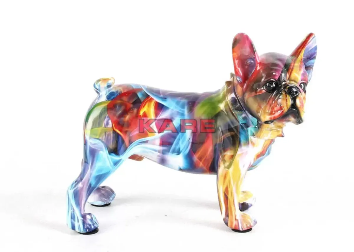 Hot Deko Figur Frenchie Bunt Deko & Geschenkartikel