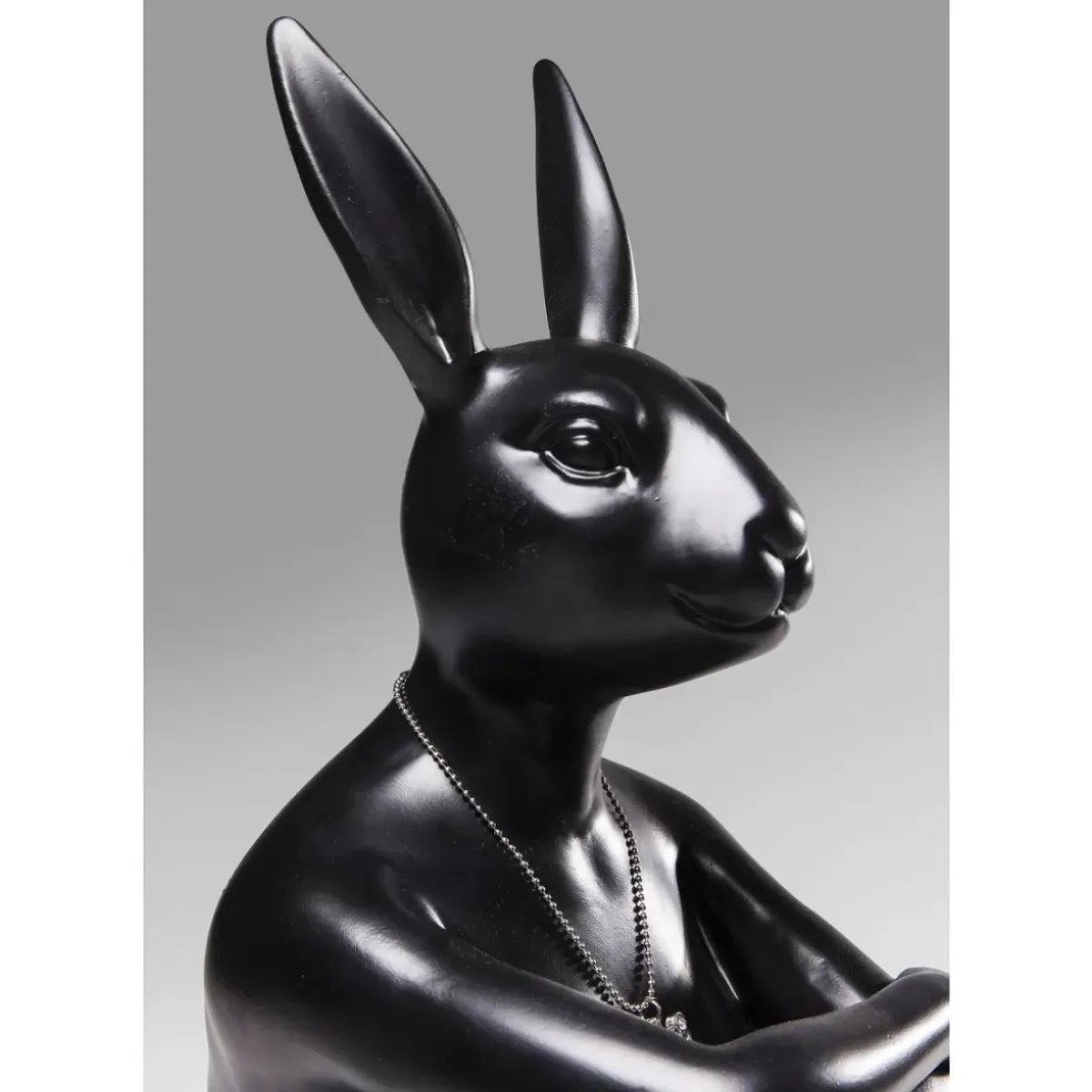 Outlet Deko Figur Gangster Rabbit Schwarz Deko & Geschenkartikel